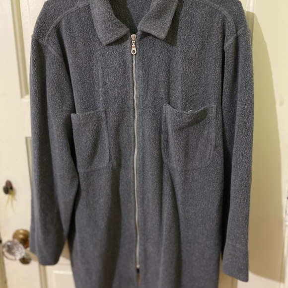 Cafe Au Lait Made in Canada 🍁 Women Jacket Size M color Gray Zip Front - Picture 2 of 9